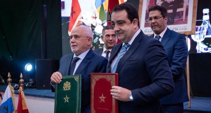 Canarias refuerza su colaboración con la región de Souss Massa con la firma de un protocolo de cooperación entre cámaras de comercio