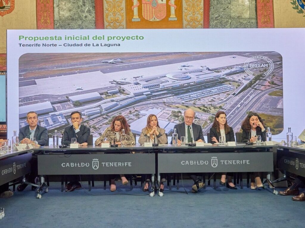 Rosa Dávila destaca la importancia de alinear las inversiones en los aeropuertos con las necesidades reales de la isla