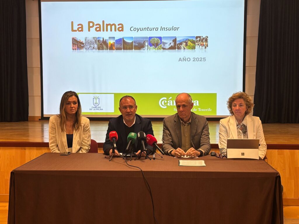 La economía de La Palma crece en 2025, pero entra en una fase de moderación y prudencia