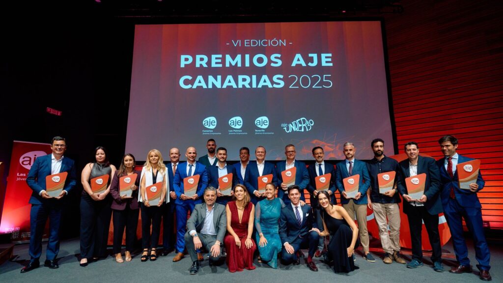 Últimos tres días para inscribirse en los Premios AJE Canarias 2026: el talento joven de Canarias tiene hasta el 15 de mayo