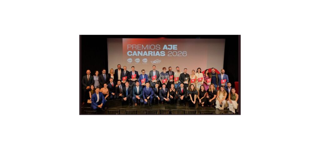 AJE CANARIAS PREMIA A CLÍNICA PAULE Y AL MEJOR TALENTO DE LAS OCHO ISLAS EN SU VII GALA