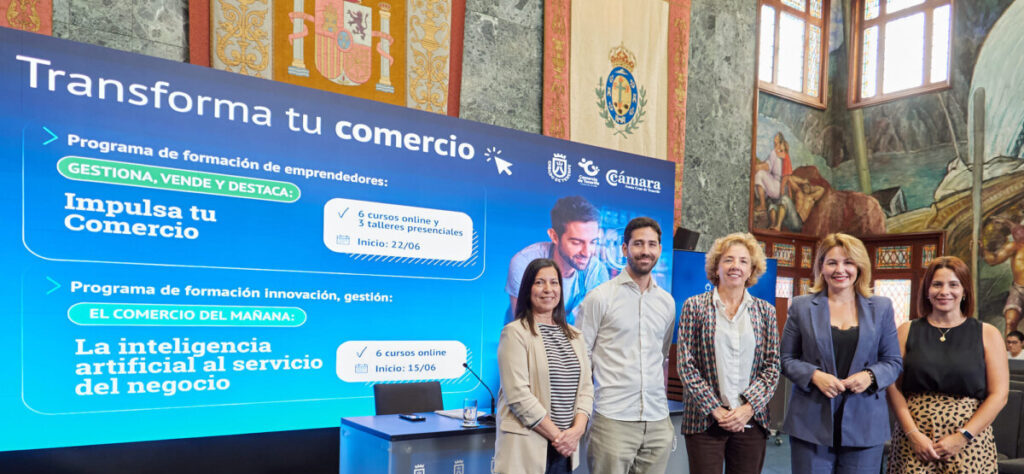 Cabildo y Cámara de Comercio lanzan ‘Comercio con futuro 2026’ para impulsar la innovación y la IA en los pequeños negocios