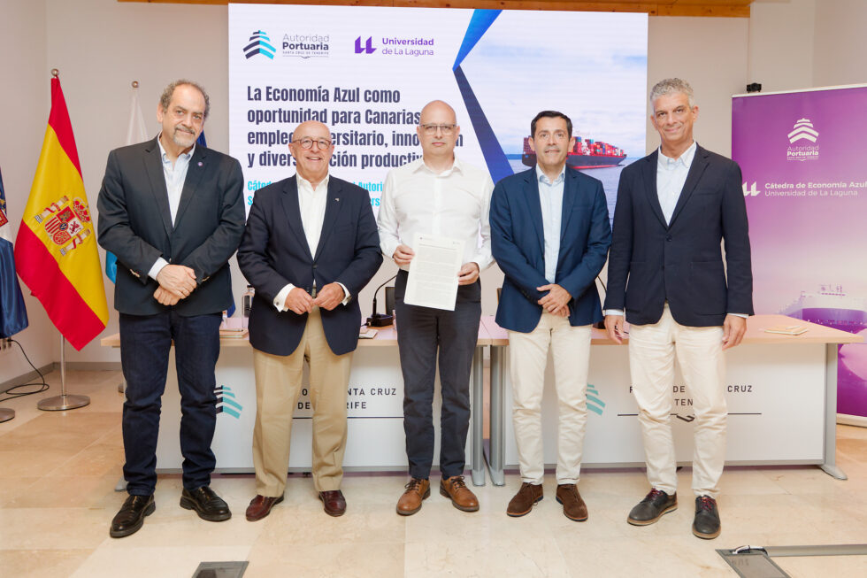 La Cátedra de Economía Azul Autoridad Portuaria de Santa Cruz de Tenerife-ULL plantea el reto de formar y retener talento