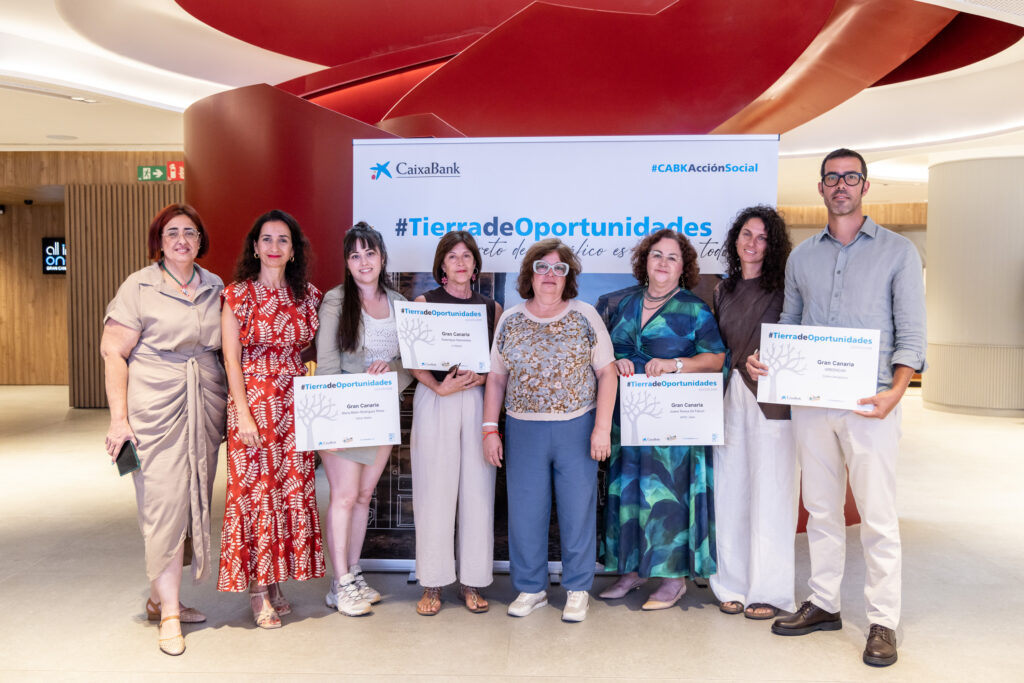 CaixaBank y Aider Gran Canaria reconocen cuatro iniciativas emprendedoras a través del programa ‘Tierra de Oportunidades’