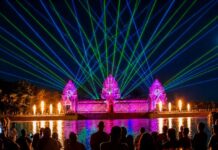 Más de 4.000 personas se rinden a la adrenalina y la magia nocturna en la inauguración del Costa Adeje Siam Night