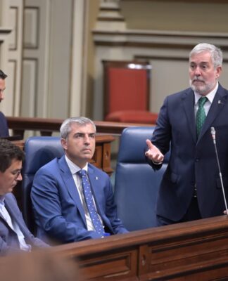 Clavijo llama a las fuerzas políticas “a alcanzar acuerdos” para defender la financiación de Canarias