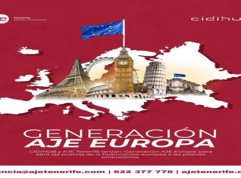 CIDIHUB y AJE Tenerife lanzan ‘Generación AJE Europa’ para abrir las puertas de la financiación europea a las jóvenes empresarios